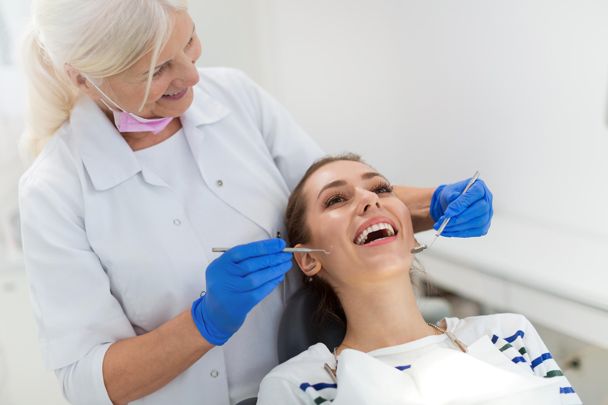 650088696543a4185c21088d patient getting a Teeth Cleaning in Englewood